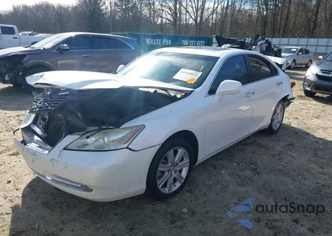 2007 Lexus Es 350 z USA, uszkodzony, nr VIN JTHBJ46G872109336